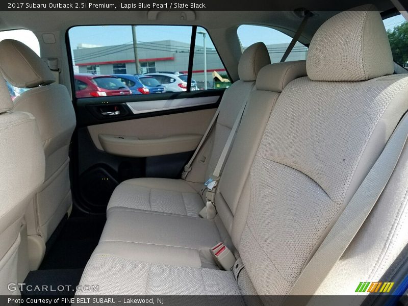 Lapis Blue Pearl / Slate Black 2017 Subaru Outback 2.5i Premium