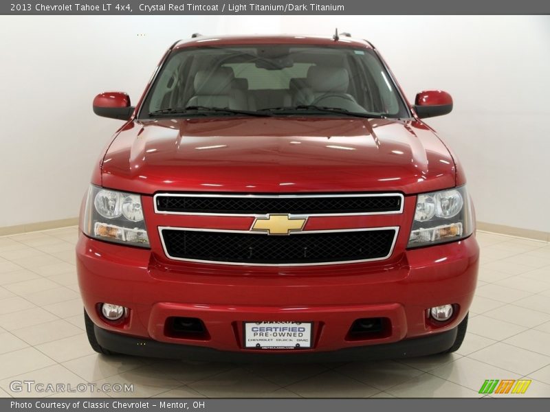 Crystal Red Tintcoat / Light Titanium/Dark Titanium 2013 Chevrolet Tahoe LT 4x4