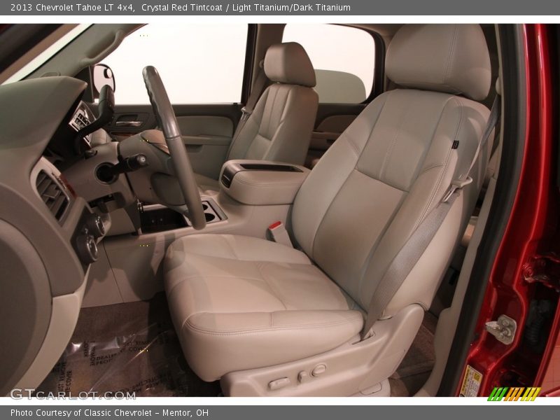 Crystal Red Tintcoat / Light Titanium/Dark Titanium 2013 Chevrolet Tahoe LT 4x4