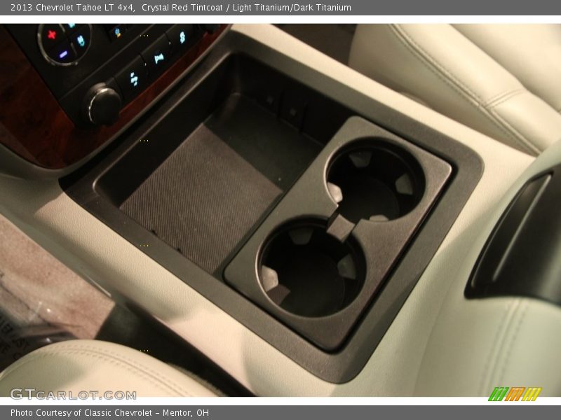 Crystal Red Tintcoat / Light Titanium/Dark Titanium 2013 Chevrolet Tahoe LT 4x4