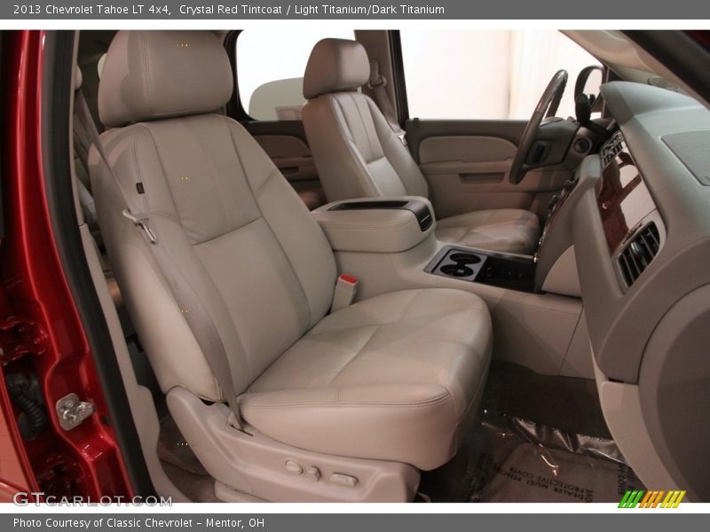 Crystal Red Tintcoat / Light Titanium/Dark Titanium 2013 Chevrolet Tahoe LT 4x4