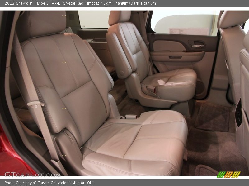 Crystal Red Tintcoat / Light Titanium/Dark Titanium 2013 Chevrolet Tahoe LT 4x4