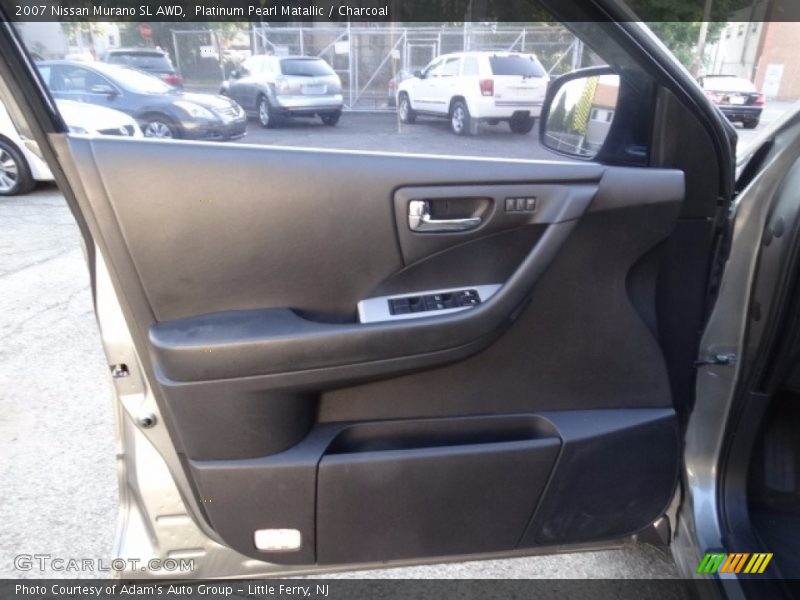 Platinum Pearl Matallic / Charcoal 2007 Nissan Murano SL AWD