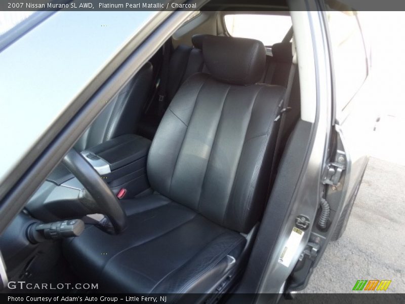 Platinum Pearl Matallic / Charcoal 2007 Nissan Murano SL AWD