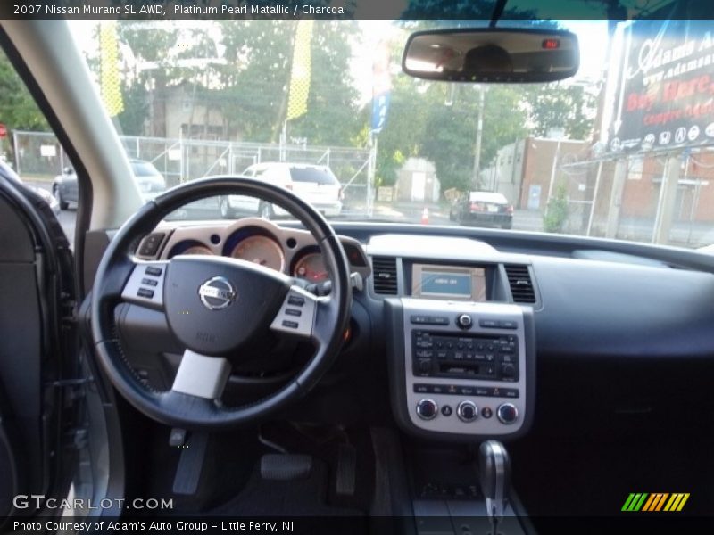 Platinum Pearl Matallic / Charcoal 2007 Nissan Murano SL AWD