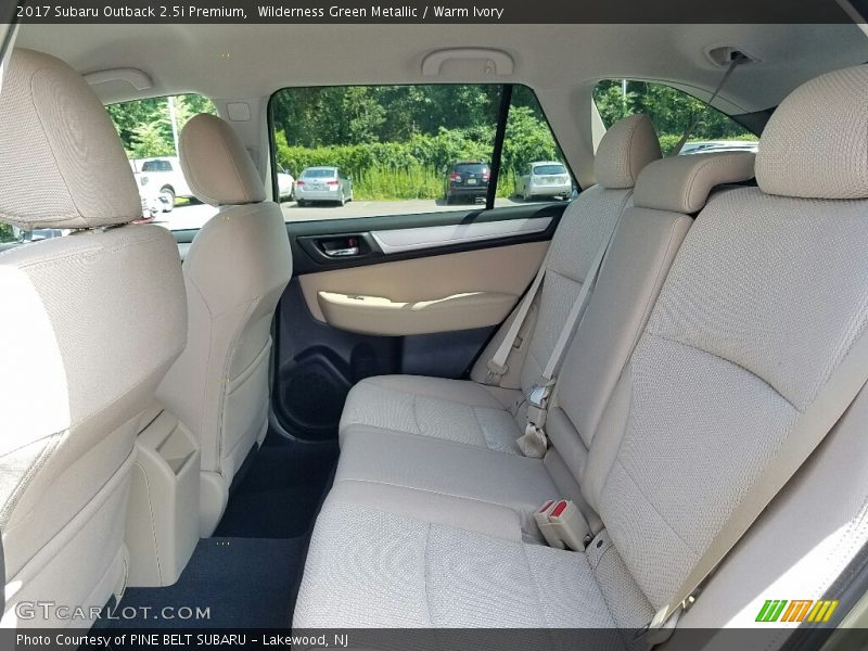 Wilderness Green Metallic / Warm Ivory 2017 Subaru Outback 2.5i Premium