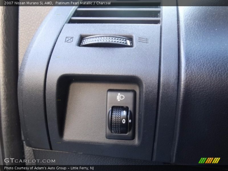Platinum Pearl Matallic / Charcoal 2007 Nissan Murano SL AWD