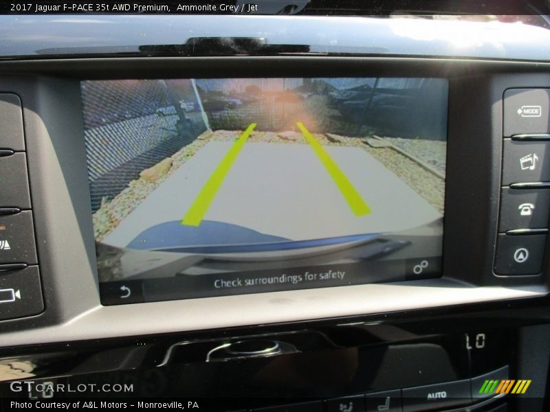 Ammonite Grey / Jet 2017 Jaguar F-PACE 35t AWD Premium