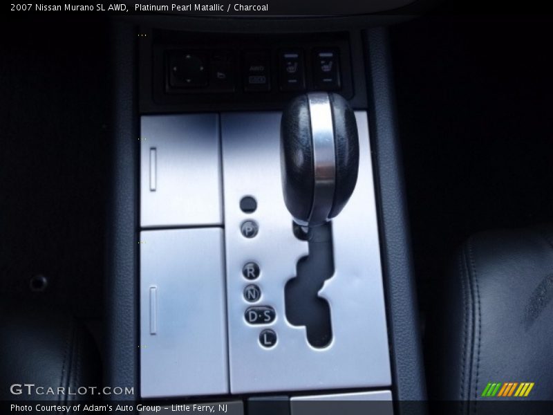Platinum Pearl Matallic / Charcoal 2007 Nissan Murano SL AWD