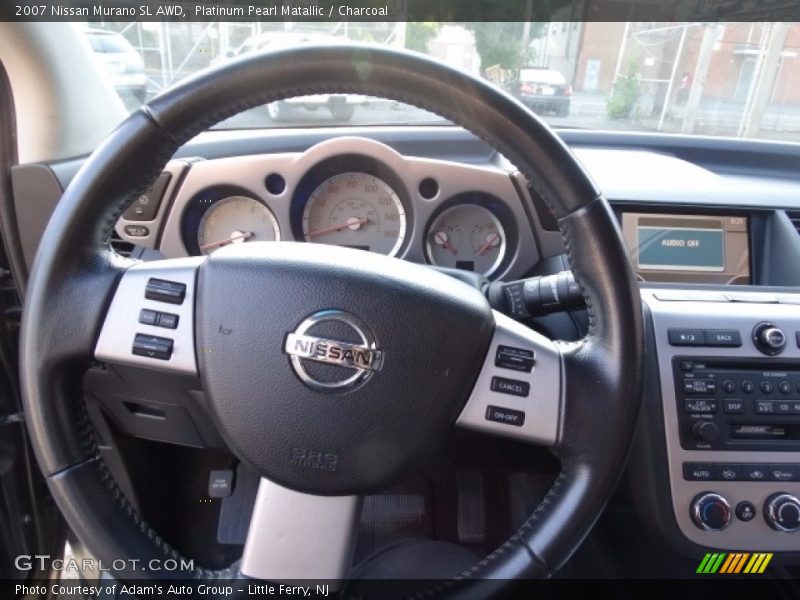 Platinum Pearl Matallic / Charcoal 2007 Nissan Murano SL AWD