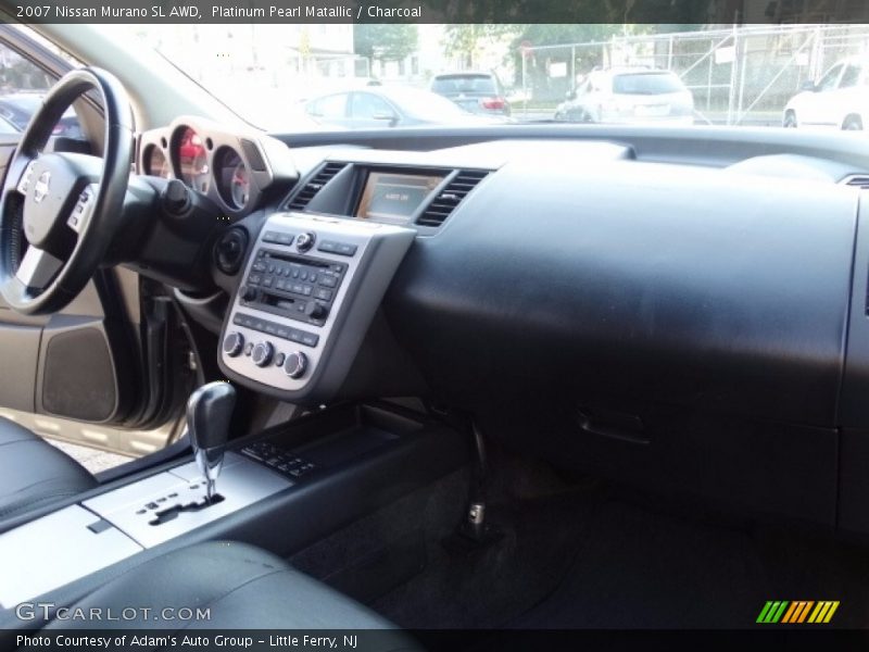Platinum Pearl Matallic / Charcoal 2007 Nissan Murano SL AWD