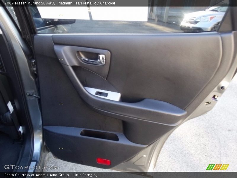 Platinum Pearl Matallic / Charcoal 2007 Nissan Murano SL AWD