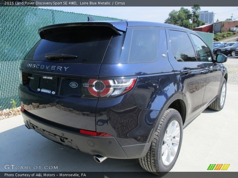 Loire Blue Metallic / Cirrus 2016 Land Rover Discovery Sport SE 4WD