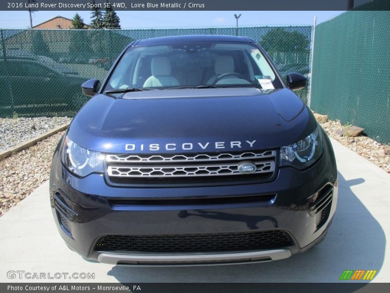 Loire Blue Metallic / Cirrus 2016 Land Rover Discovery Sport SE 4WD