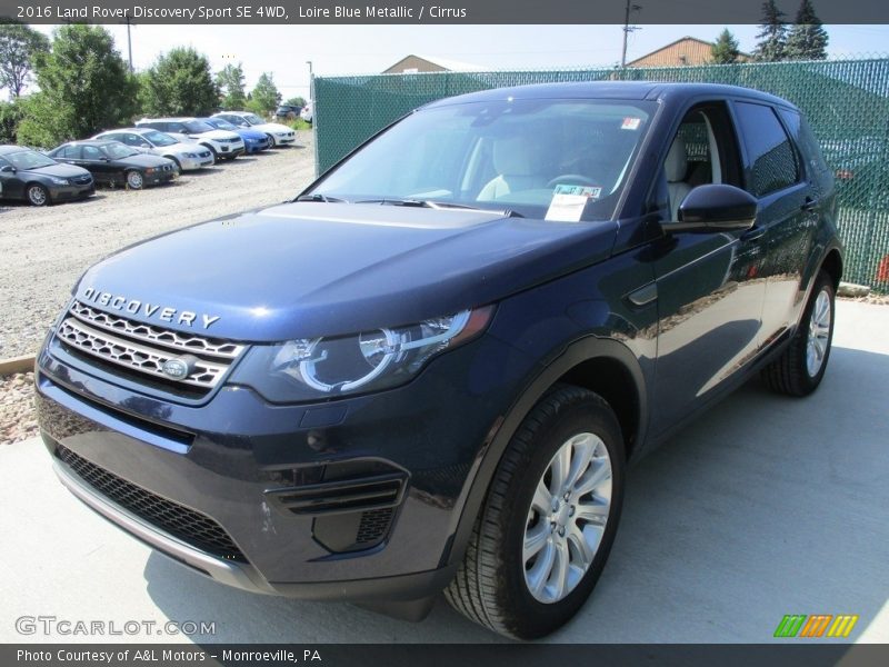 Loire Blue Metallic / Cirrus 2016 Land Rover Discovery Sport SE 4WD