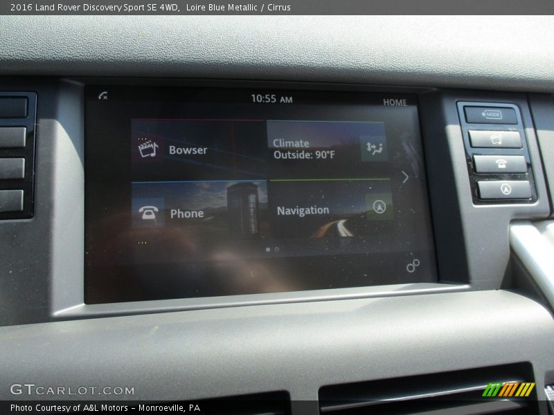 Loire Blue Metallic / Cirrus 2016 Land Rover Discovery Sport SE 4WD