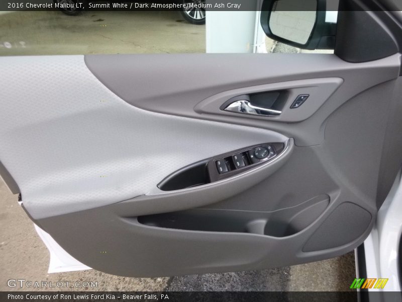Summit White / Dark Atmosphere/Medium Ash Gray 2016 Chevrolet Malibu LT