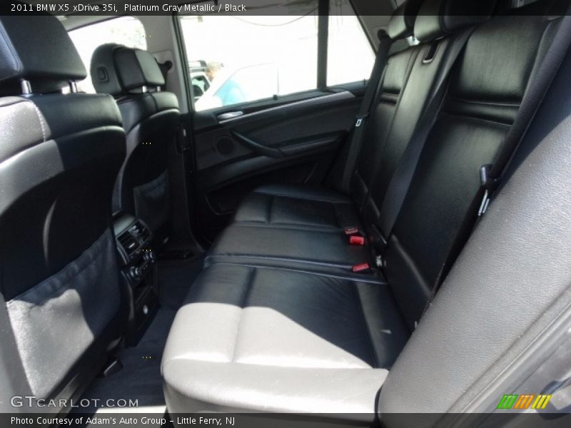 Platinum Gray Metallic / Black 2011 BMW X5 xDrive 35i
