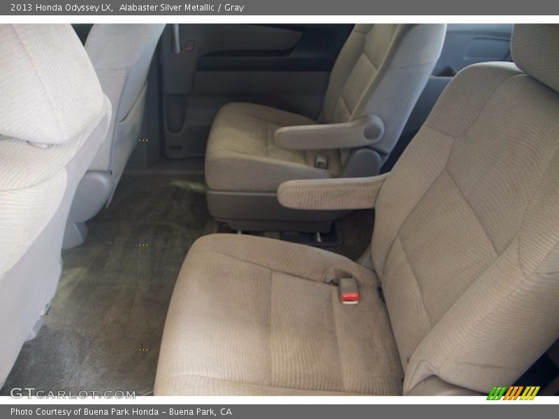 Alabaster Silver Metallic / Gray 2013 Honda Odyssey LX
