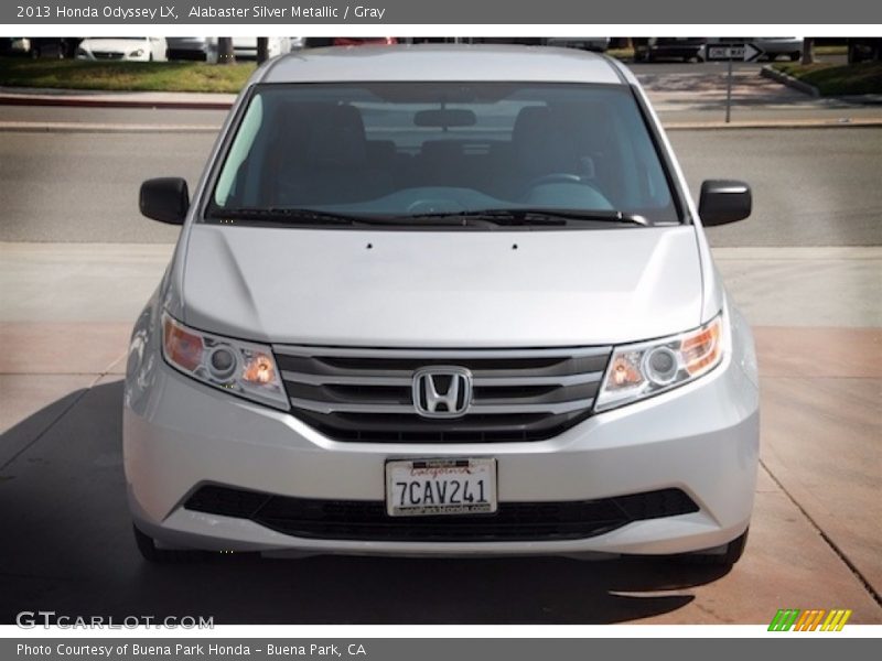 Alabaster Silver Metallic / Gray 2013 Honda Odyssey LX