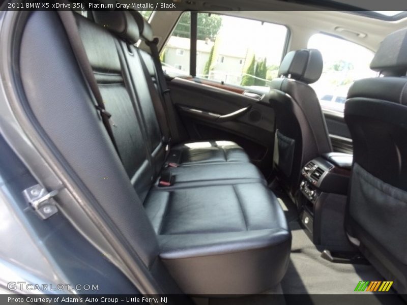 Platinum Gray Metallic / Black 2011 BMW X5 xDrive 35i