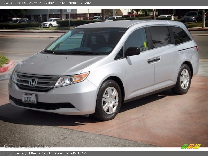 Alabaster Silver Metallic / Gray 2013 Honda Odyssey LX