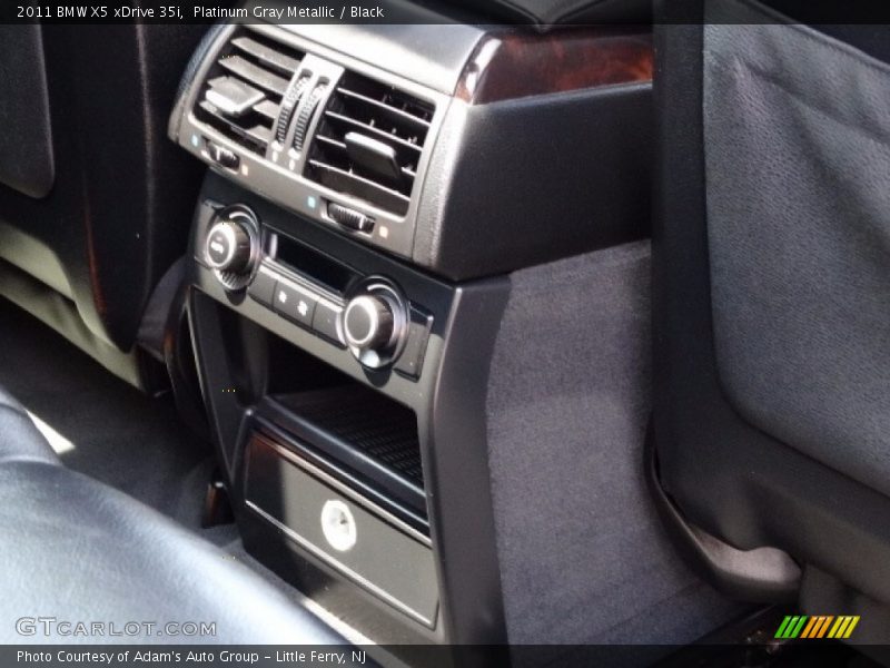 Platinum Gray Metallic / Black 2011 BMW X5 xDrive 35i