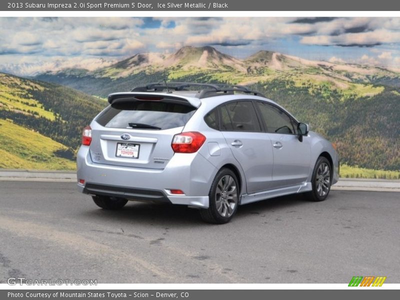 Ice Silver Metallic / Black 2013 Subaru Impreza 2.0i Sport Premium 5 Door