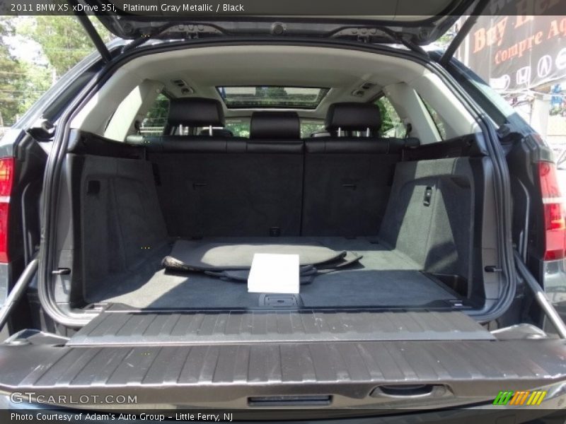 Platinum Gray Metallic / Black 2011 BMW X5 xDrive 35i
