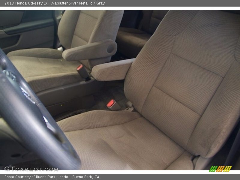 Alabaster Silver Metallic / Gray 2013 Honda Odyssey LX