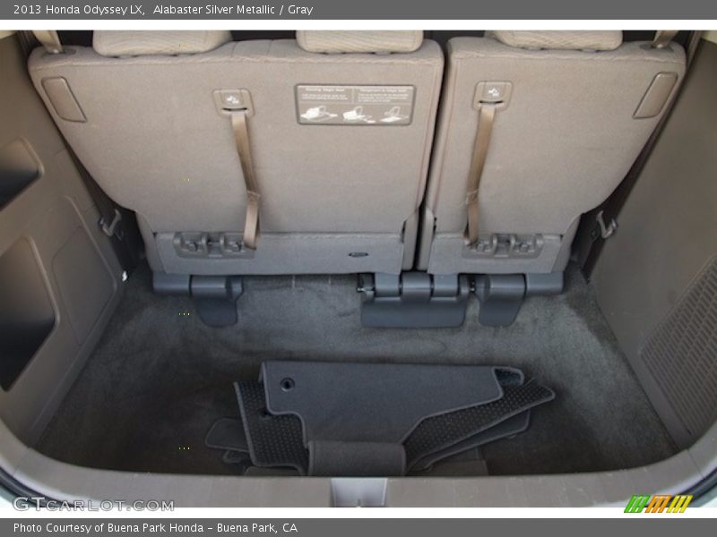 Alabaster Silver Metallic / Gray 2013 Honda Odyssey LX