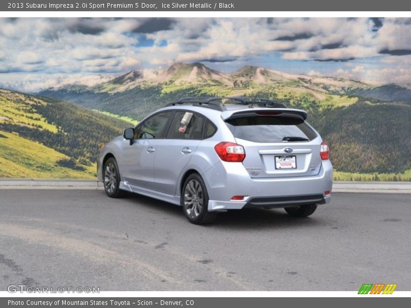 Ice Silver Metallic / Black 2013 Subaru Impreza 2.0i Sport Premium 5 Door