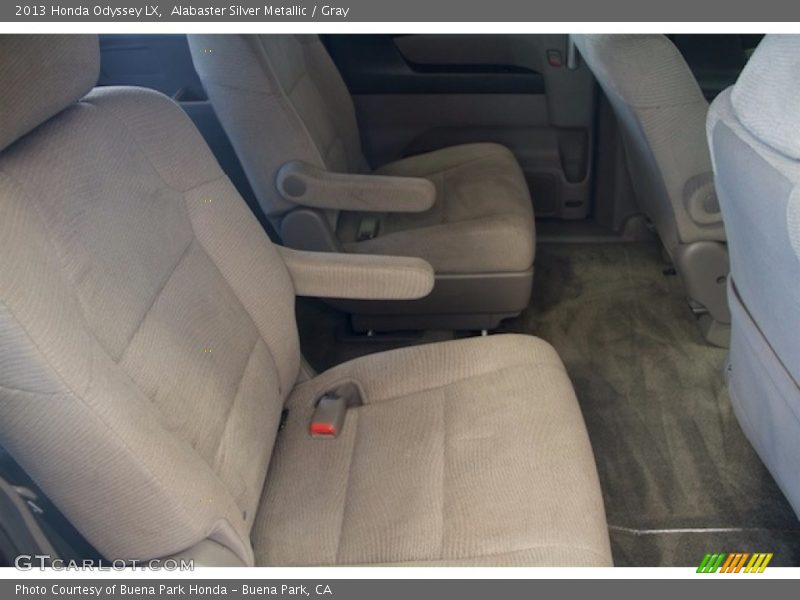 Alabaster Silver Metallic / Gray 2013 Honda Odyssey LX