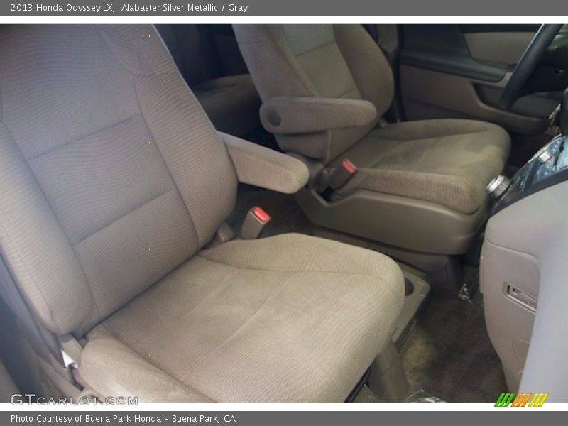 Alabaster Silver Metallic / Gray 2013 Honda Odyssey LX
