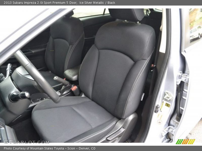 Ice Silver Metallic / Black 2013 Subaru Impreza 2.0i Sport Premium 5 Door