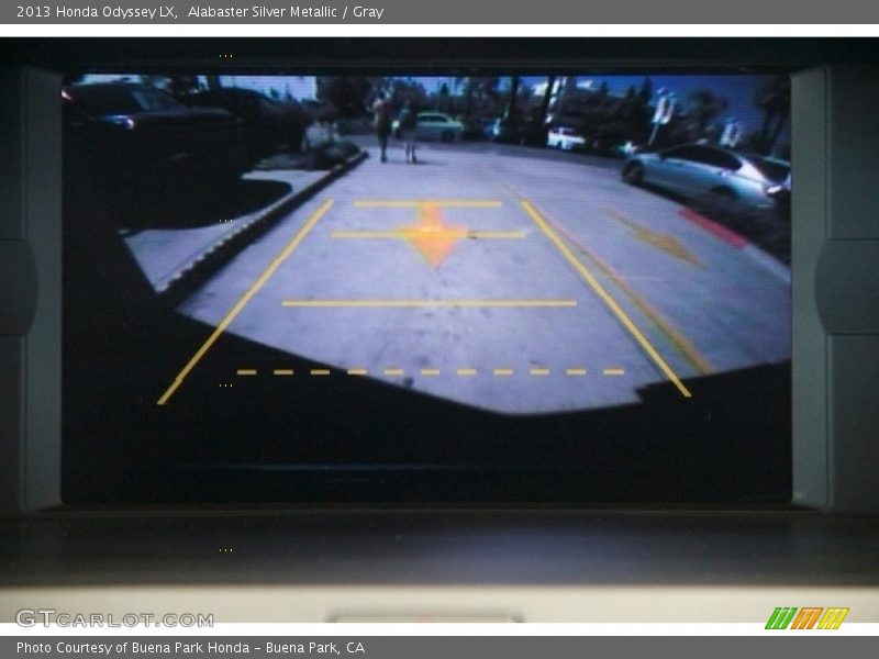 Alabaster Silver Metallic / Gray 2013 Honda Odyssey LX