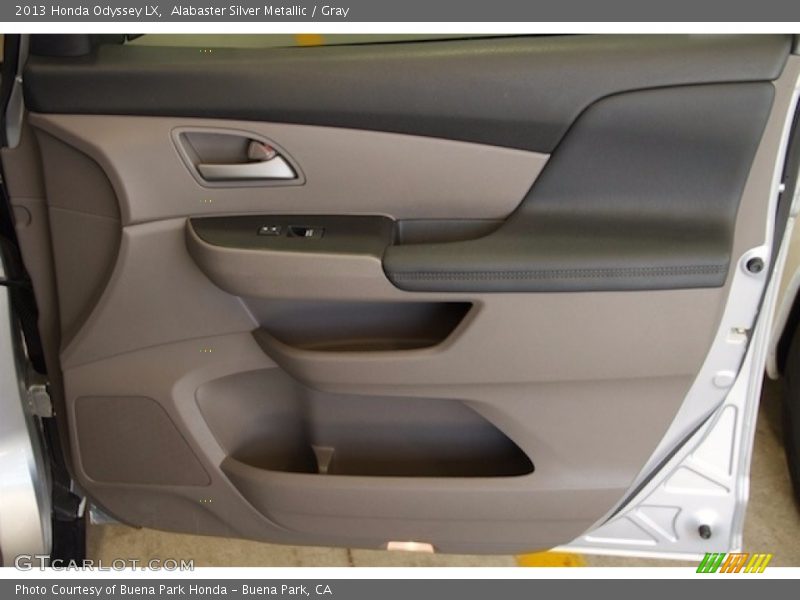 Alabaster Silver Metallic / Gray 2013 Honda Odyssey LX
