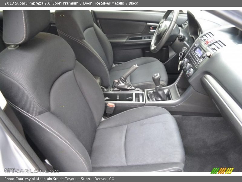 Ice Silver Metallic / Black 2013 Subaru Impreza 2.0i Sport Premium 5 Door