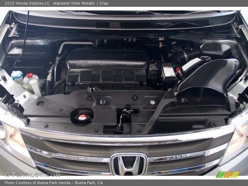 Alabaster Silver Metallic / Gray 2013 Honda Odyssey LX