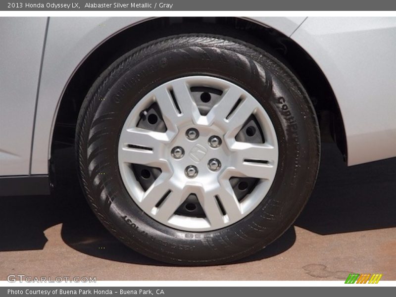 Alabaster Silver Metallic / Gray 2013 Honda Odyssey LX