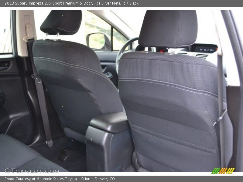 Ice Silver Metallic / Black 2013 Subaru Impreza 2.0i Sport Premium 5 Door