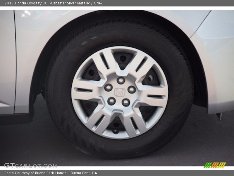 Alabaster Silver Metallic / Gray 2013 Honda Odyssey LX