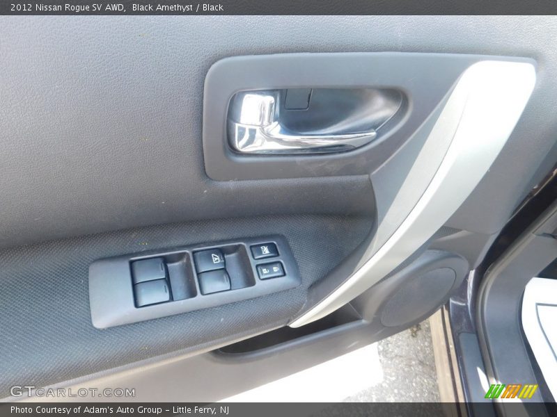 Black Amethyst / Black 2012 Nissan Rogue SV AWD