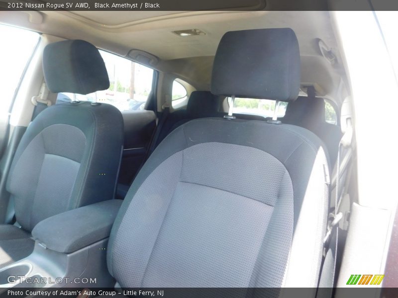 Black Amethyst / Black 2012 Nissan Rogue SV AWD