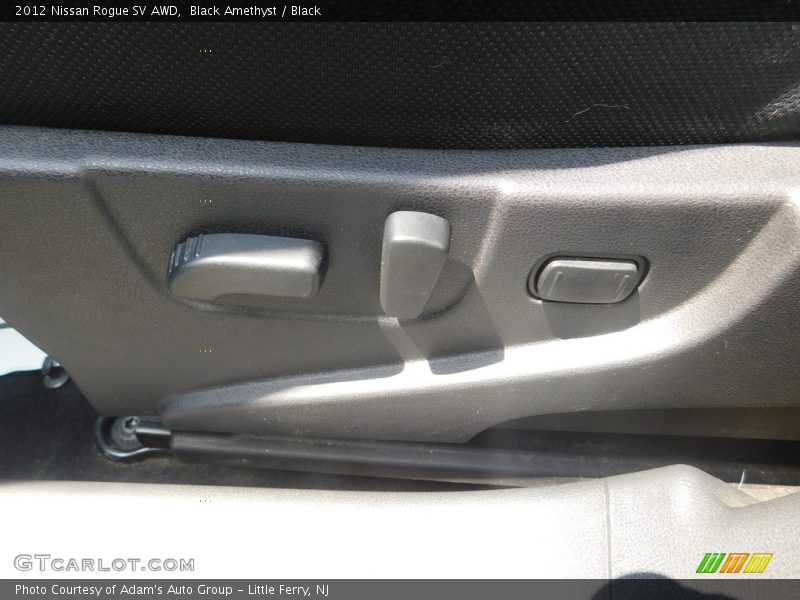 Black Amethyst / Black 2012 Nissan Rogue SV AWD