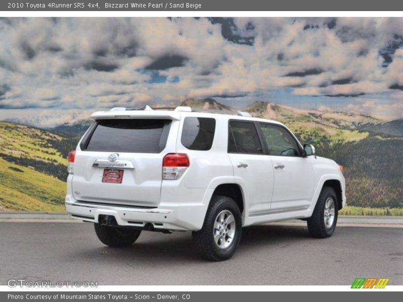 Blizzard White Pearl / Sand Beige 2010 Toyota 4Runner SR5 4x4