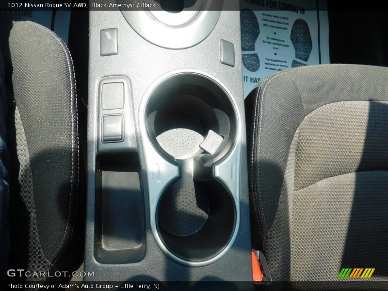 Black Amethyst / Black 2012 Nissan Rogue SV AWD