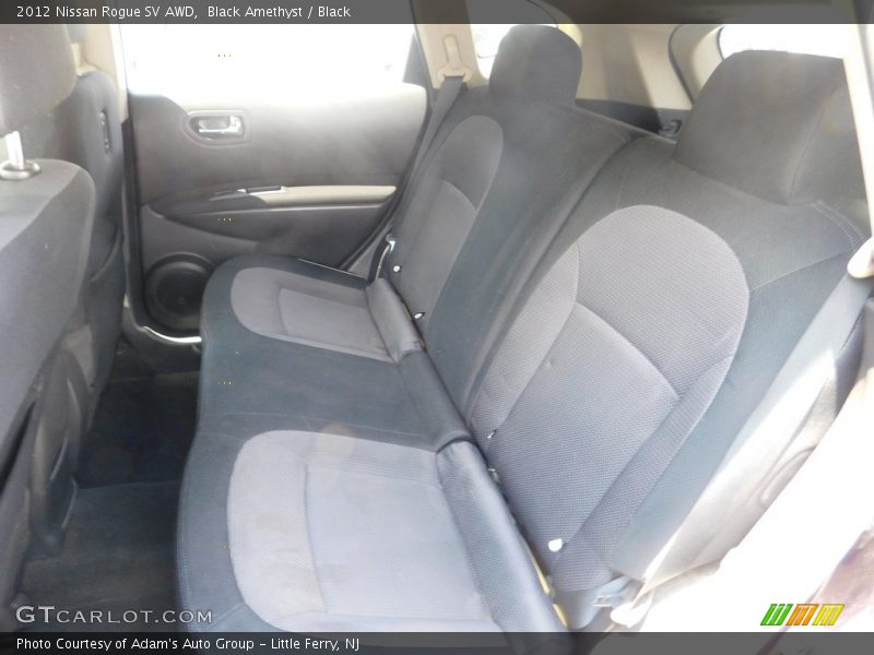 Black Amethyst / Black 2012 Nissan Rogue SV AWD