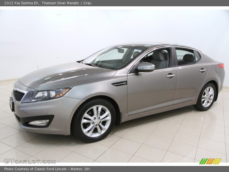 Titanium Silver Metallic / Gray 2013 Kia Optima EX