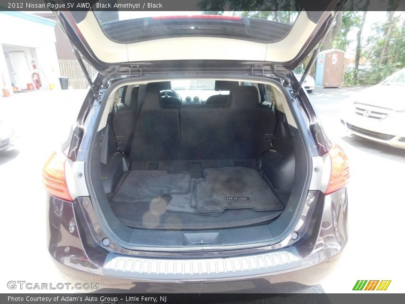 Black Amethyst / Black 2012 Nissan Rogue SV AWD